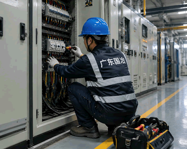 广东国冶工业电气安装服务地区：粤港澳湾区、开发区、黄埔永和、文冲、萝岗、知识城、天河、荔湾、番禺、南沙。