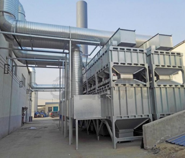 注塑厂催化燃烧RCO废气处理案例