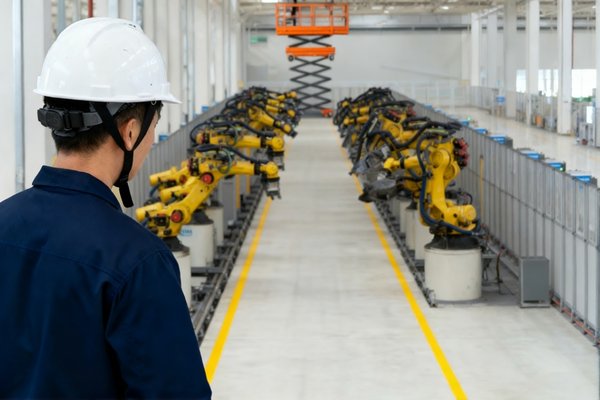 汽车厂生产线设备安装